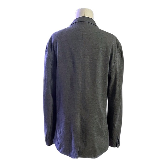 H&M Grey Blazer Suit Jacket Size 44R Slim Fit - Picture 2 of 4